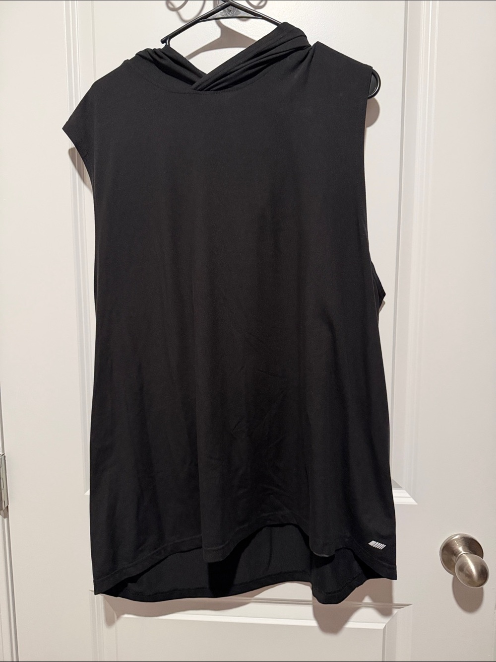 Amazon Essentials Black Hooded Sleeveless Tank